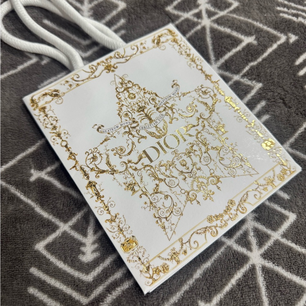 Christian Dior Mini Holiday Shopping bag